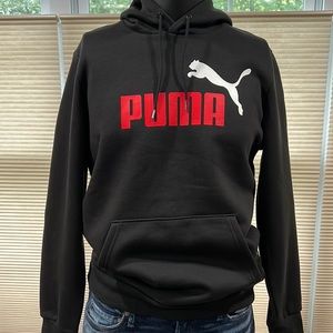 Puma classic a Essentials Big Logo Hoodie. Made from 100% Cotton